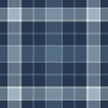 Textile design of textured plaid. Checkered fabric pattern swatch for shirt.. Stock Illustration