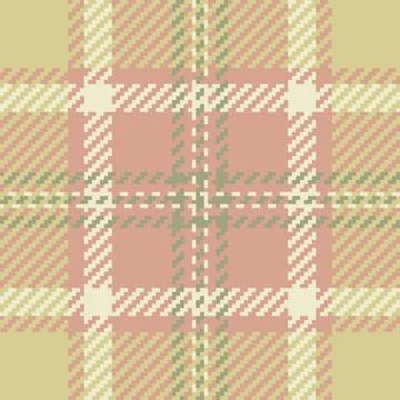 Textile design of textured plaid. Checkered fabric pattern tartan for shirt,  Stock Illustration