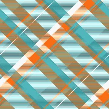 Textile design of textured plaid. Checkered fabric pattern swatch for shirt.. Stock Illustration