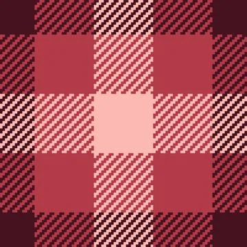 Textile design of textured plaid. Checkered fabric pattern swatch for shirt.. Illustrazione stock