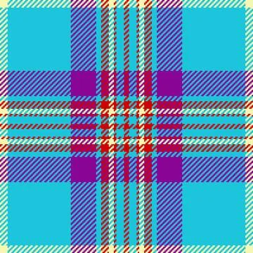 Textile design of textured plaid. Checkered fabric pattern swatch for shirt.. Illustrazione stock