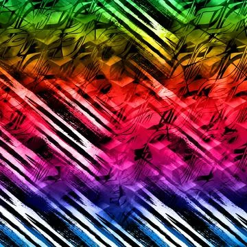 Textile digital fabric print patterns Illustrazione stock