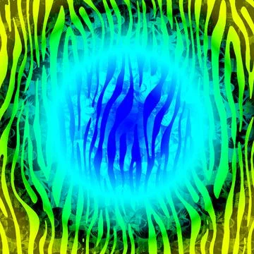 Textile digital fabric print patterns Stock Illustration