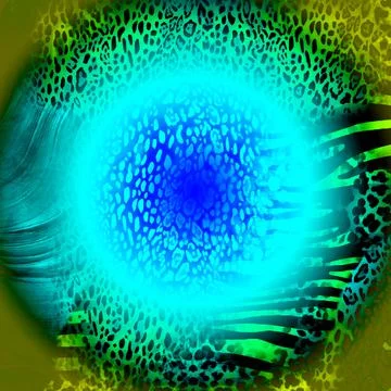 Textile digital fabric print patterns Stock Illustration