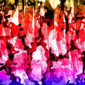 Textile digital fabric print patterns Illustrazione stock