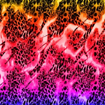 Textile digital fabric print patterns Illustrazione stock