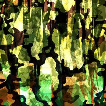 Textile digital fabric print patterns Stock Photos