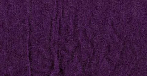 Textile eggplant colored material with wicker pattern. Stock Photos