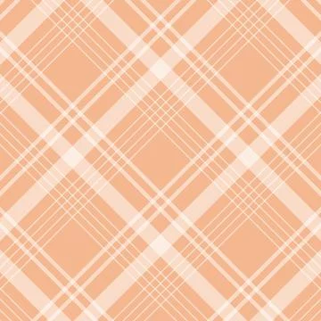 Textile fabric check pattern on white background, nobody Stock Illustration