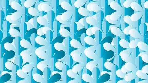 Textile fabric design for print. multiple color flower design. Stockillustratie