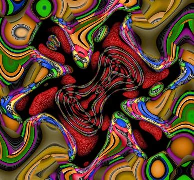 Textile Fabric Print Pattern Stock Illustration