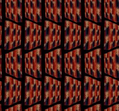 Textile Fabric Print Pattern Stock Illustration