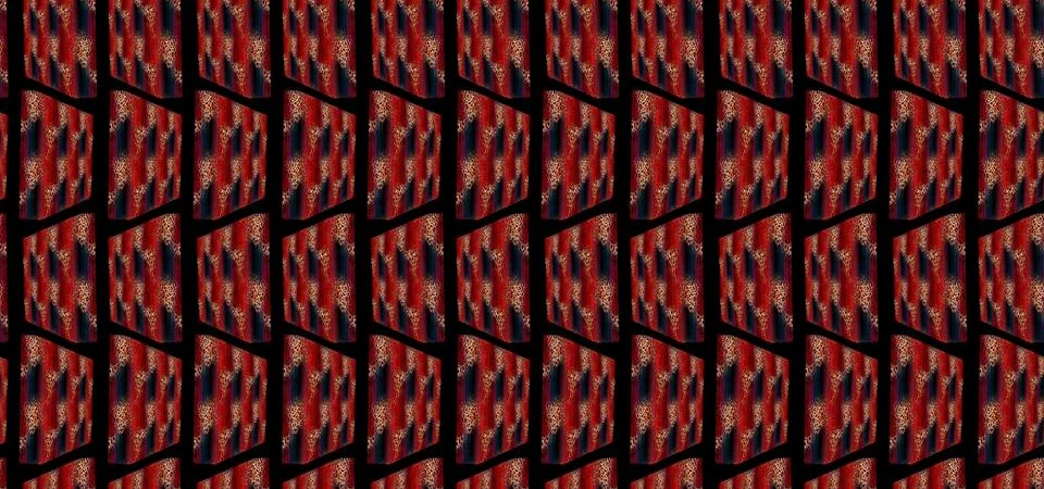 Textile Fabric Print Pattern Stock Illustration