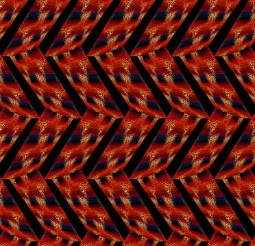 Textile Fabric Print Pattern Stock Illustration