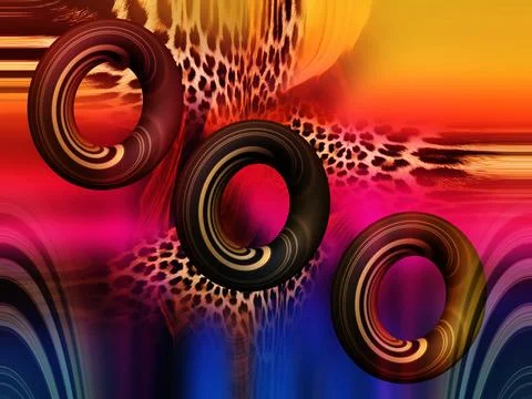 Textile Fabric Print Pattern Stock Illustration