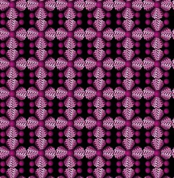 Textile Fabric Print Pattern Stock Illustration
