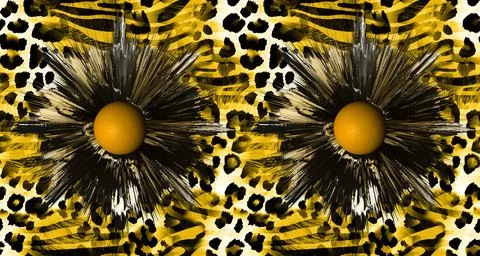 Textile Fabric Print Pattern Stock Illustration