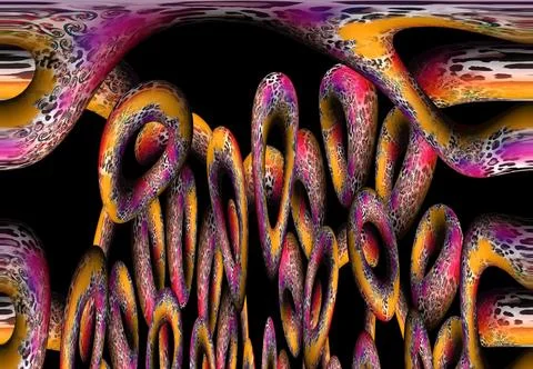 Textile Fabric Print Pattern Stock Illustration