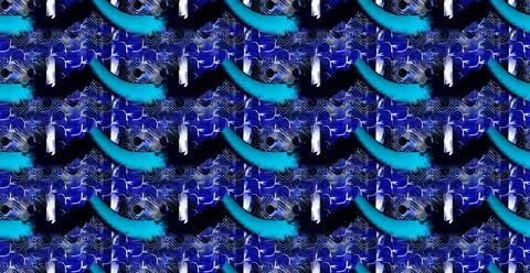 Textile Fabric Print Pattern Stock Illustration