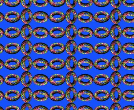 Textile Fabric Print Pattern Stock Illustration