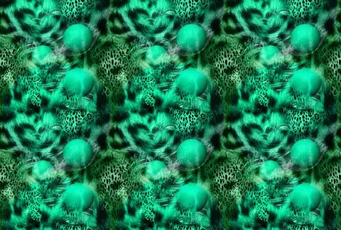 Textile Fabric Print Pattern Stock Illustration