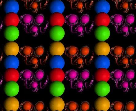 Textile Fabric Print Pattern Stock Illustration