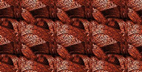 Textile Fabric Print Pattern Illustrazione stock