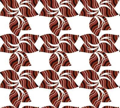 Textile Fabric Print Pattern Stock Illustration
