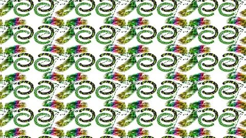Textile Fabric Print Pattern Stock-Illustration