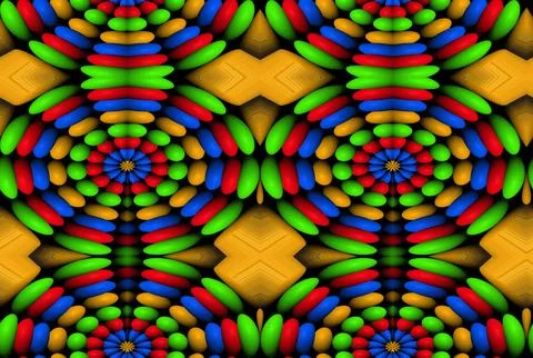 Textile Fabric Print Pattern Stock-Illustration