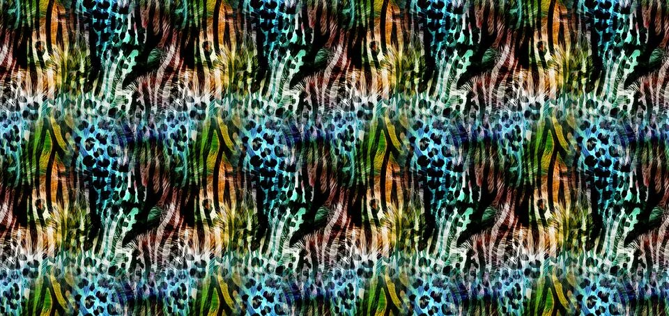 Textile Fabric Print Pattern Illustrazione stock