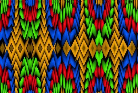 Textile Fabric Print Pattern Stock Illustration