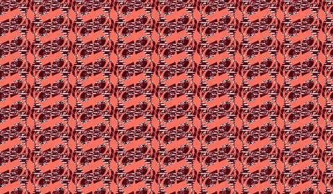 Textile Fabric Print Pattern Stock Illustration