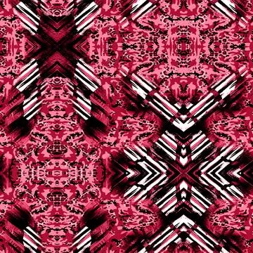 Textile Fabric Print Pattern Stock Illustration