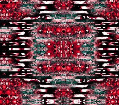 Textile Fabric Print Pattern Illustrazione stock