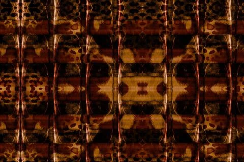 Textile Fabric Print Pattern Stock Illustration