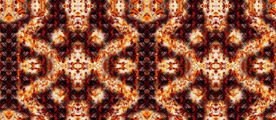 Textile Fabric Print Pattern Stock Illustration