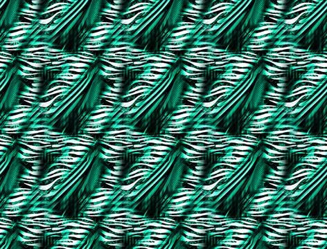 Textile Fabric Print Pattern Stock Illustration