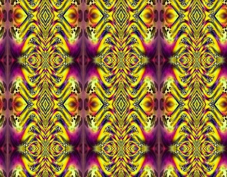 Textile Fabric Print Pattern Stock Illustration