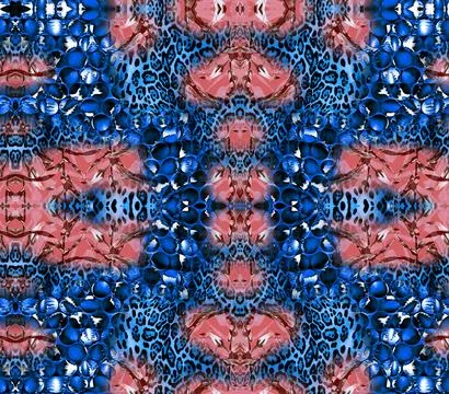 Textile Fabric Print Pattern Stock Illustration