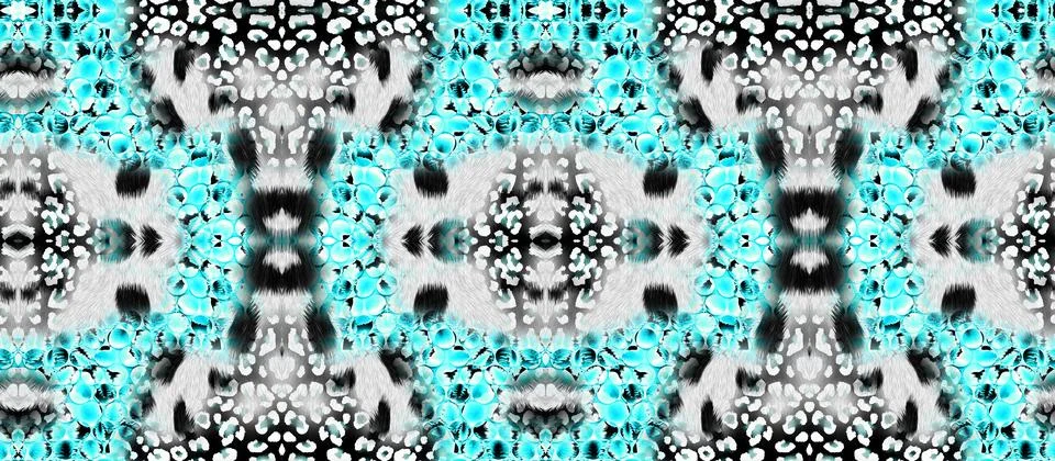 Textile Fabric Print Pattern Stock Illustration