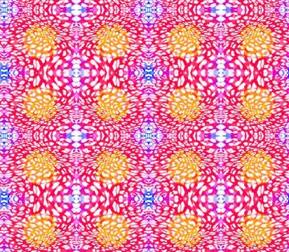 Textile Fabric Print Pattern Stock Illustration