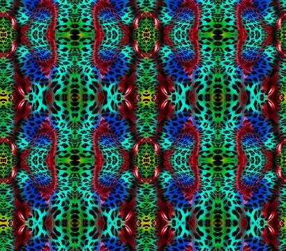 Textile Fabric Print Pattern Stock Illustration