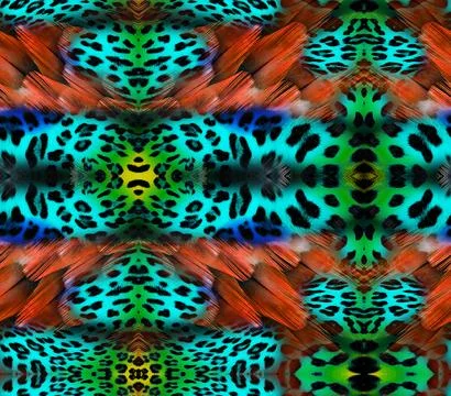 Textile Fabric Print Pattern Illustrazione stock