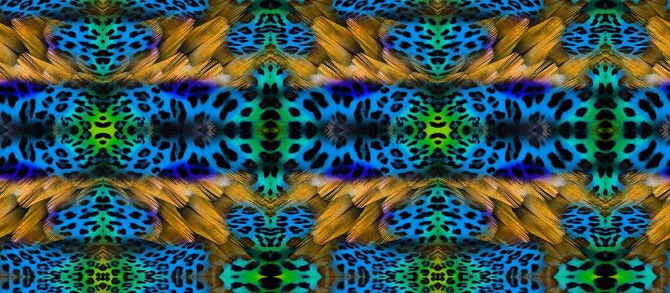 Textile Fabric Print Pattern Stock Illustration