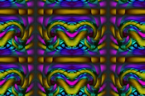 Textile Fabric Print Pattern Stock Illustration