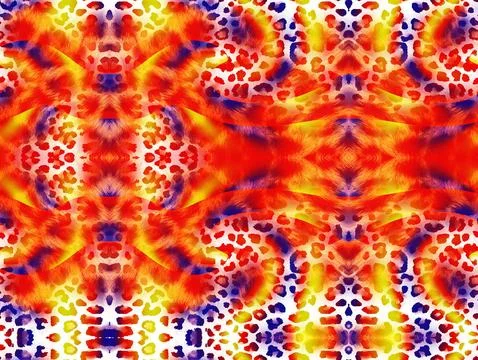 Textile Fabric Print Pattern Stock-Illustration