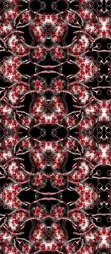 Textile Fabric Print Pattern Stock Illustration