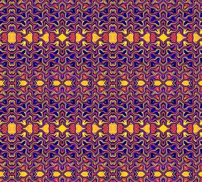 Textile Fabric Print Pattern Stock Illustration