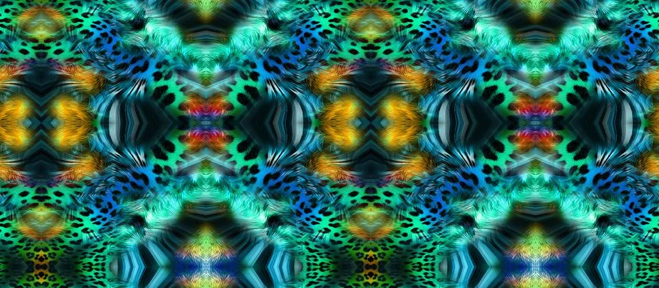 Textile Fabric Print Pattern Stock Illustration